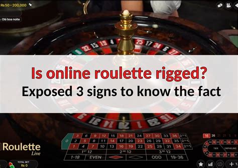 is online roulette rigged reddit